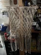 Tapestry Knitted Wall Hanging Khaki-colored