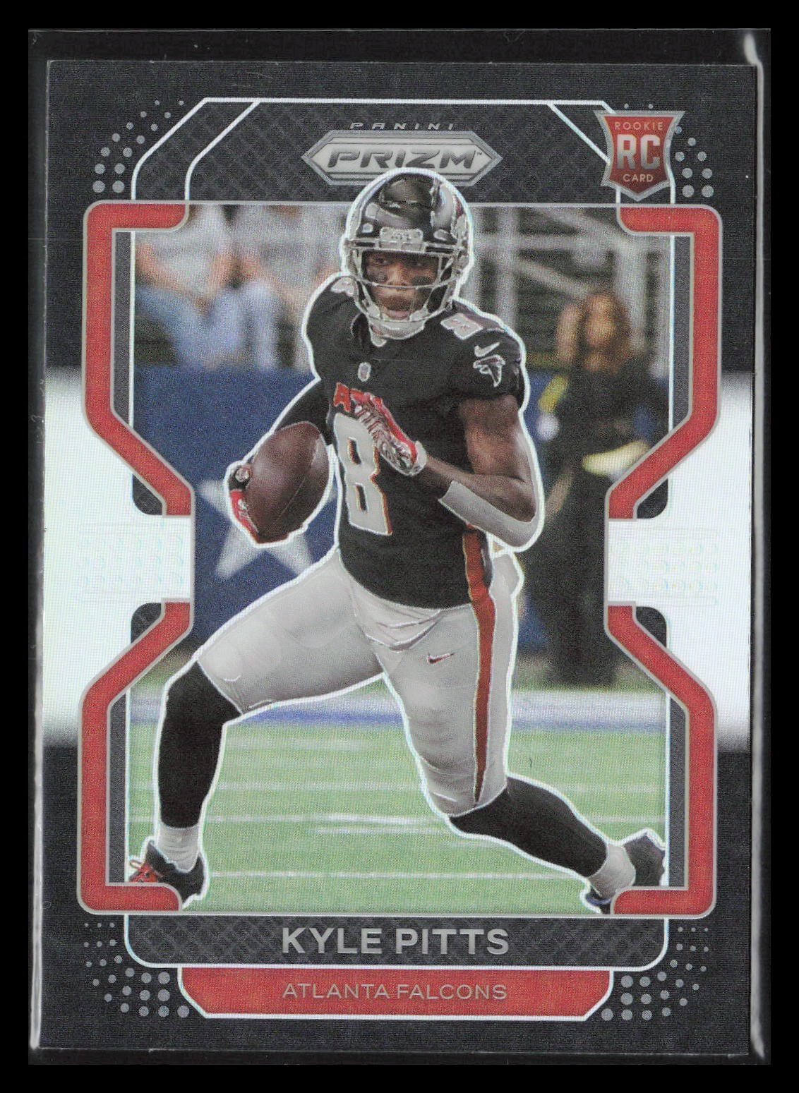2021 Chronicles Prizm Black Silver Rookie #PB-7 Kyle Pitts Atlanta Falcons