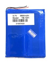 YB-1201 3.7V 3500mAh 210003420 70x80mm Battery