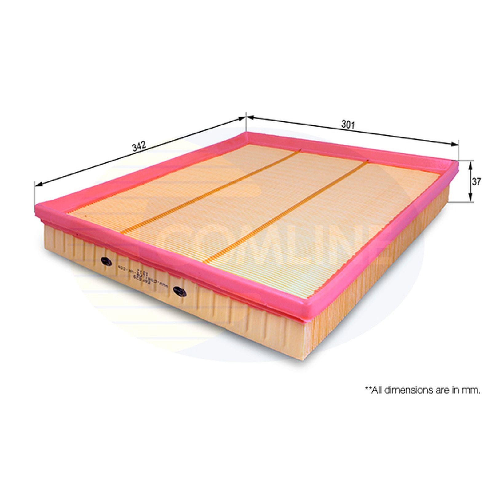 Air Filter EAF829 Comline 1731778 1741459 CC119601CA CC119601CB