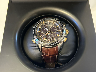SEIKO セイコーアストロン SBXB025 8X82-0AB0 Seiko Astron 8X82-0Ab0 Analog Solar Men Sbxb025 Vintage