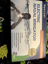 Nascool Electric Nasal Irrigator Low Noise Dual Flushing Modes Nose Cleaner New