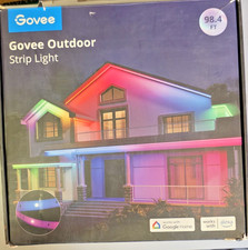 Govee H6176 Outdoor LED Strip Lights 98.4ft Smart Outdoor Lights Work with Alexa