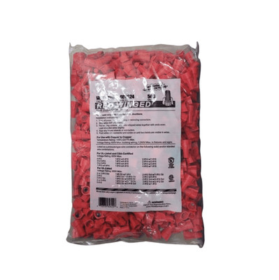 Preferred Industries 602624 Wing-Type Wire Connectors in Red - 500 Pack