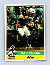 1976 Topps #554 Ray Fosse Oakland Athletics VG-EX