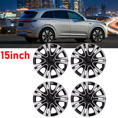 15'' Radzierblenden-Set 4X Radkappen Radblenden Abdeckung für R15 Reifen & Stahlf