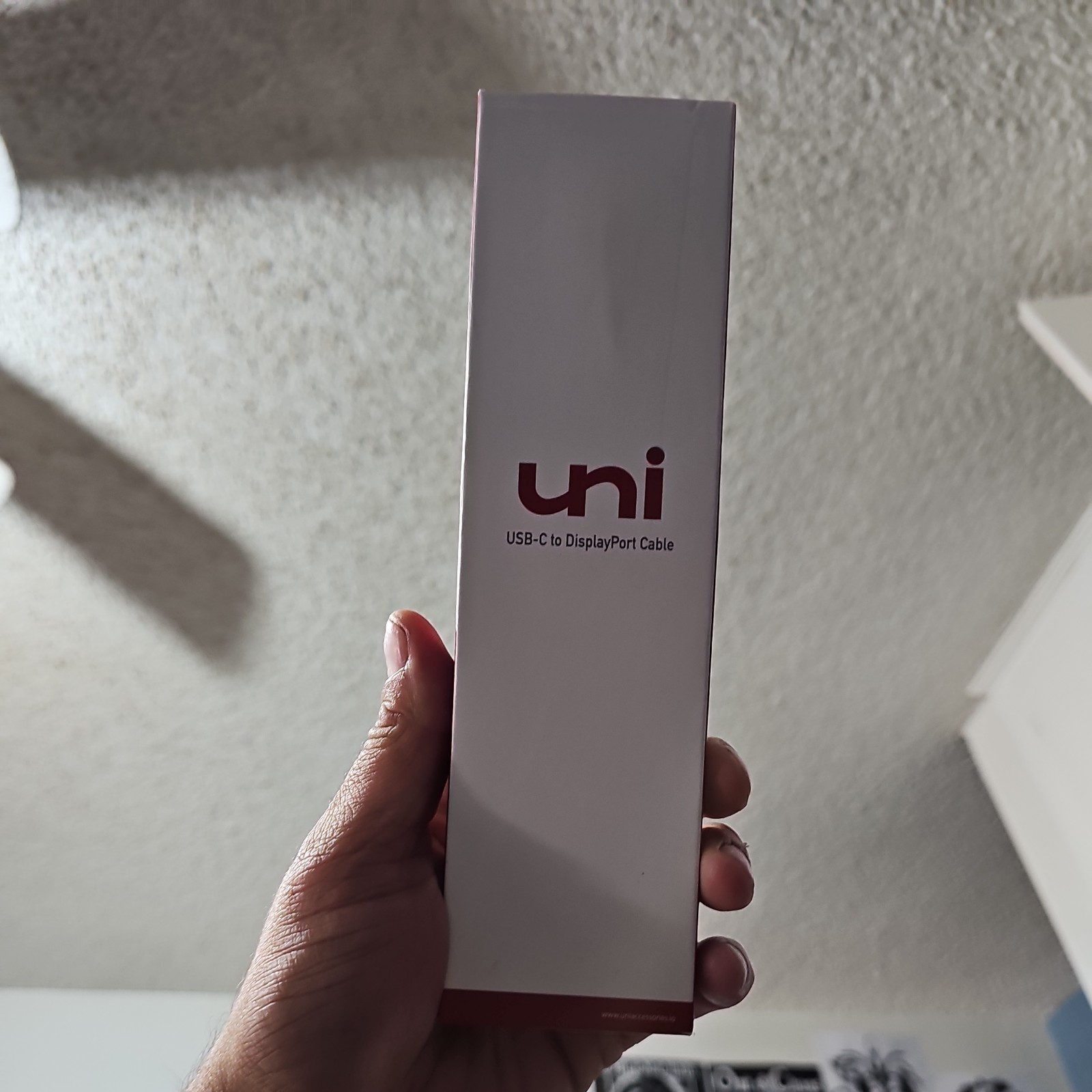 Uni USB-C to DisplayPort Cable 6ft 4K 60Hz Adapter for Android to Monitor-image