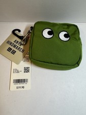 UNIQLO x ANYA HINDMARCH Packable bag Pouch tote Key chain new with tag free ship