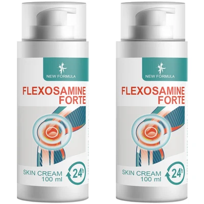 Flexosamine Forte Crema -200 ml (2x100ml), 2er Pack - ES