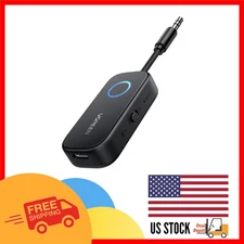 Bluetooth 5.2 Wireless Transmitter Adapter for AirPods & Headphones 27h Battery
