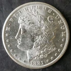 1881 S $1 Morgan Silver Dollar