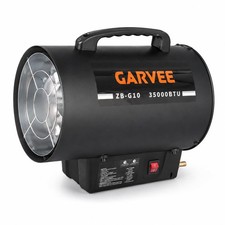 35,000 BTU Propane Forced Air Heater Portable...