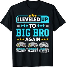 Big Brother Again 2025 I Leveled Up To Big Brother again T-Shirt