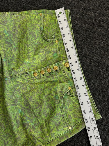 House of Sunny Womens Grass Jeans Denim Size 6 Vol 18 All Over Print Green - Picture 10 of 14