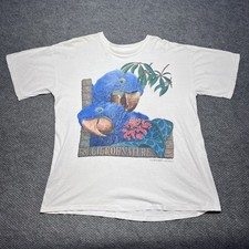 Vintage 90S Nature Parrots Cozumel Mexico DES...