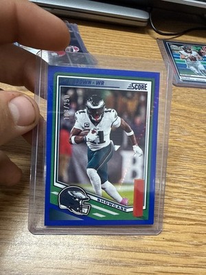 2025 Score - A.J. Brown #1 Showcase /250