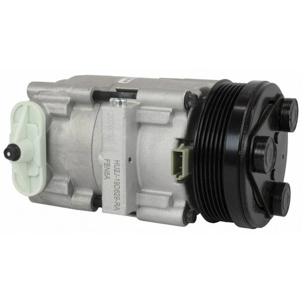 Compresor de aire acondicionado YCC-495 Motorcraft para camioneta F150 marca con embrague Ford F-150 Foto 2 de 3