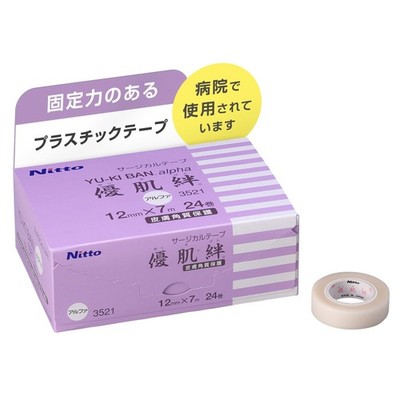 Nitto Yu-ki ban Alpha 3521 medizinisches chirurgisches Klebeband 12 mm x 7 m ...