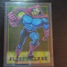 SkyBox 2024 Marvel Masterpieces '92 Platinum Clear Cut Sleepwalker #89 Card