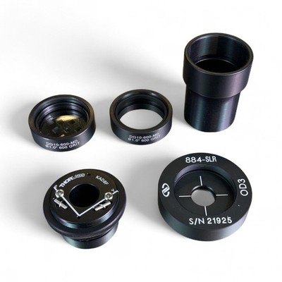 Thorlabs Newport Assorted Optomechanical Components KAD8F, 884-SLR, DG10-600-MD
