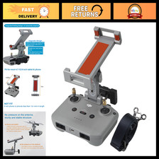 Universal Tablet Holder Mount for DJI Drones - Fits 4.7-12.9" Devices, Remote Co