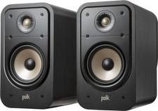 Polk Sig Elite ES20 Black pr bookshelf speake...
