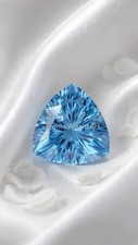 2 Ct Trillion Cut D Grade VVS1 Natural Blue Diamond  Stunning Loose Gemstone