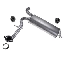 Rear Muffler & Axle Pipe for Pontiac 09-10 Vibe 1.8L Front Wheel Drive Models