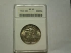 New Listing1945- Walking Liberty Half Dollar MS_62 old soap box holder ANACS