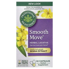 Smooth Move® Capsules, Senna, 50 Capsules