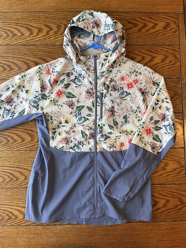 Kari Traa leichte Kapuzenjacke Windbreaker Running Full Zip Damen Gr. M