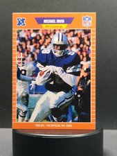 1989 Pro Set #89 Michael Irvin HOF Rookie Card RC. rookie card picture