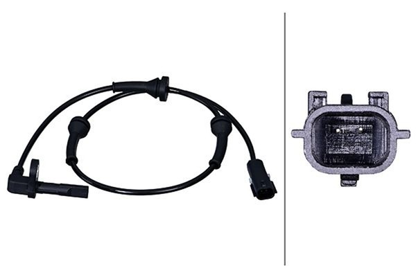 ABS Sensor Raddrehzahl Hella 6PU 358 218-101 FüR Opel Movano X62 Bus Cdti FWD 3-image
