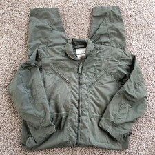 Vtg Military Coveralls Flyers Mens 48L Green CWU-27P Pilot Summer Flighting Suit