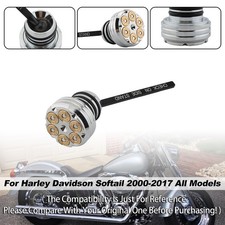 Ölmessstab Tankdeckel Stecker Für Softail 2000-2017 Alle Modelle Silver