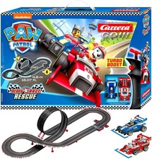 Autorennbahn Carrera GO!!! PAW Patrol Ready Race bis 2 Spieler, 4.9m Strecke