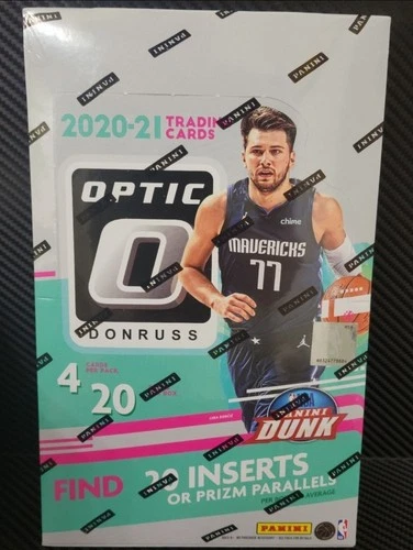 2020-21 DONRUSS OPTIC NBA BASKETBALL RETAIL BOX. 20 Packs. Sealed Box 