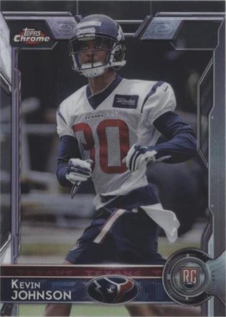 2015 Topps Chrome Mini Kevin Johnson #180 - 1 of 2