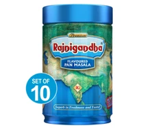 Rajnigandha Premium Flavoured Mouth Freshner 100g Can Pack Of 10