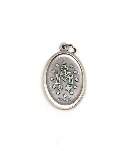 UNSERE DAME WUNDERMEDAILLE - doppelseitig / oxidiertes Metall 1 Zoll / 25 mm - Bild 2 von 2