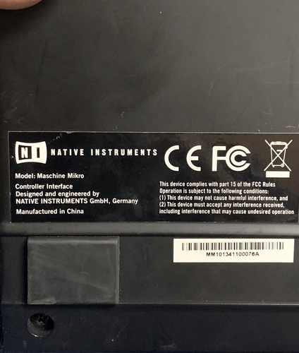 Native Instruments Maschine Mikro Mk1 not tested - Picture 10 of 10