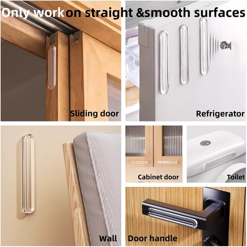 Wall Protector from Furniture 8PCS Short, Wall Bumper Guards, Fridge Door Stoppe - Bild 6 von 12