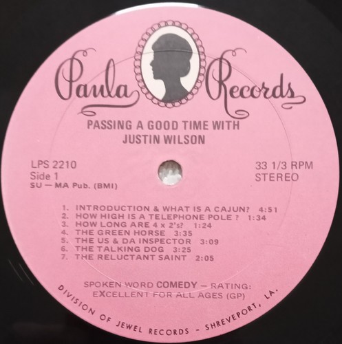 Pass A Good Time With Justin Wilson "LP" - Picture 5 of 8