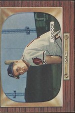 Joe Adcock 1955 Bowman #218 Milwaukee Braves VG
