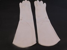 GRANDOE LADIES WHITE COTTON DRESS GLOVES SIZE 7.5