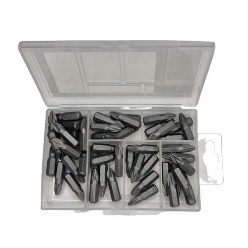Rolson Multipack PZ2 Schraubendreher 25 mm x 50 Bits Chrom Vanadium für Stärke - Bild 5 von 5