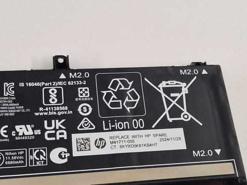 Batteria HP Omen 16 xf 17-ck 16-b,c,k,n Victus 16-s 16-r M41711-005 WK06XL - Photo 7/10