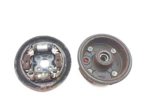 Chabushi Front Rear Brake Shoes For Honda TRX 250 TE Recon ES, TRX250 TM Recon 1997