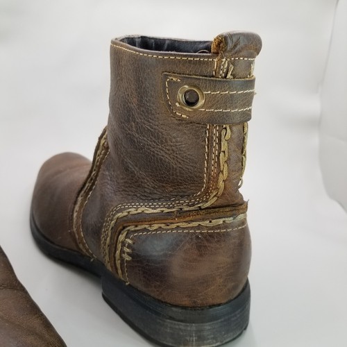 Bed Stu Boots Men's Size 9 Revolution Brown Leather Ankle Distressed Western - Picture 2 of 17