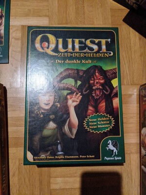 Quest - Zeit der Helden - Der dunkle Kult - Erweiterung - Wie Neu